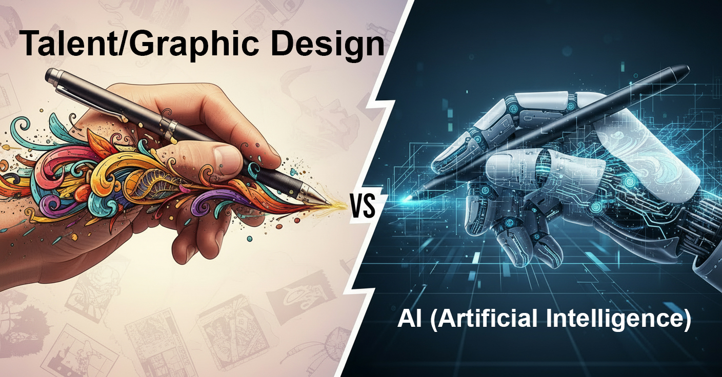 talent/graphic design vs ai (artificial intelligence)